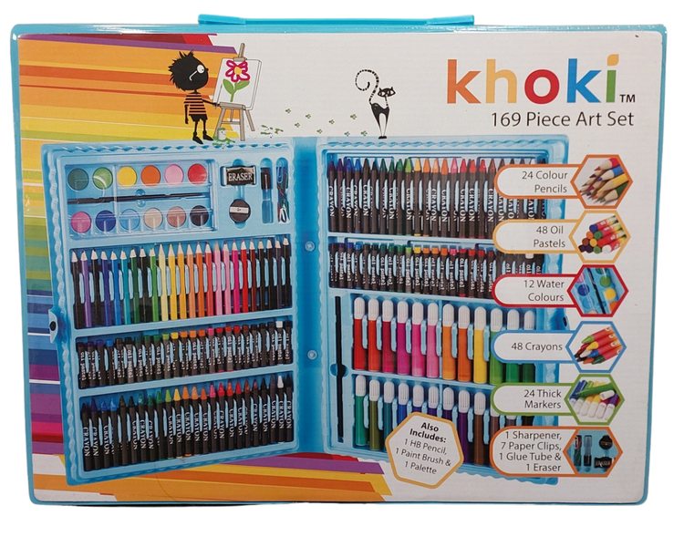 169 Piece Art Set in Case