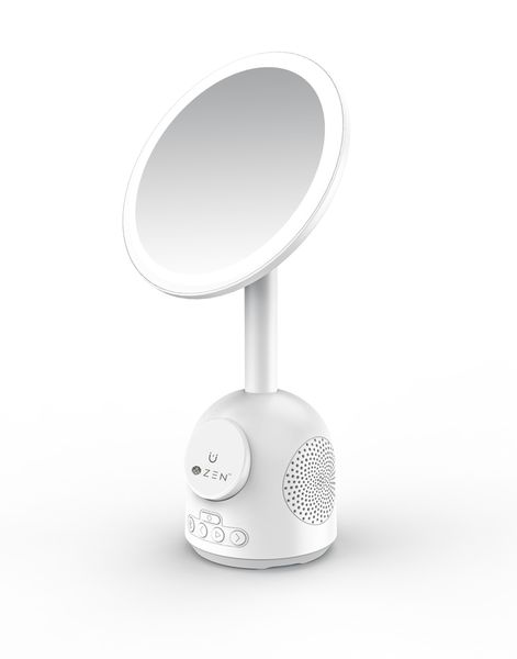 ZEN Unify Series Wireless Phone Charger with Bluetooth Speaker - White