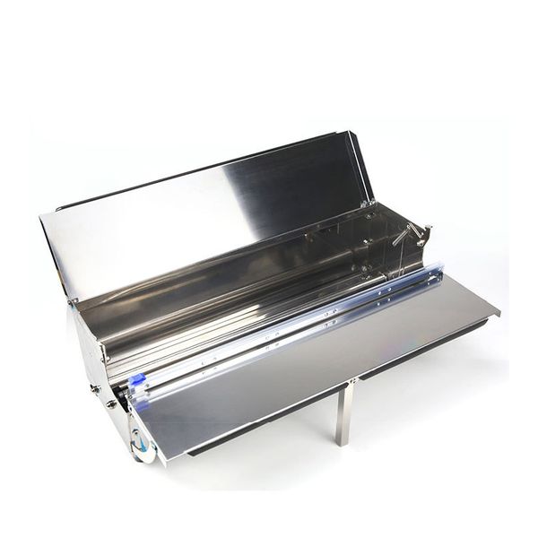 Manual Food Wrapping Machine, Stainless Steel Packaging Machine - 45CM