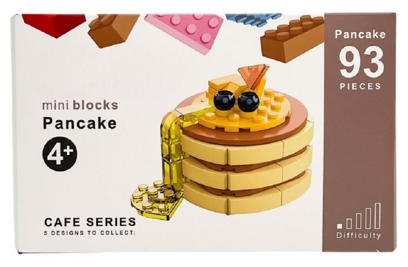 Mini Building Blocks Pancake, 93 pcs