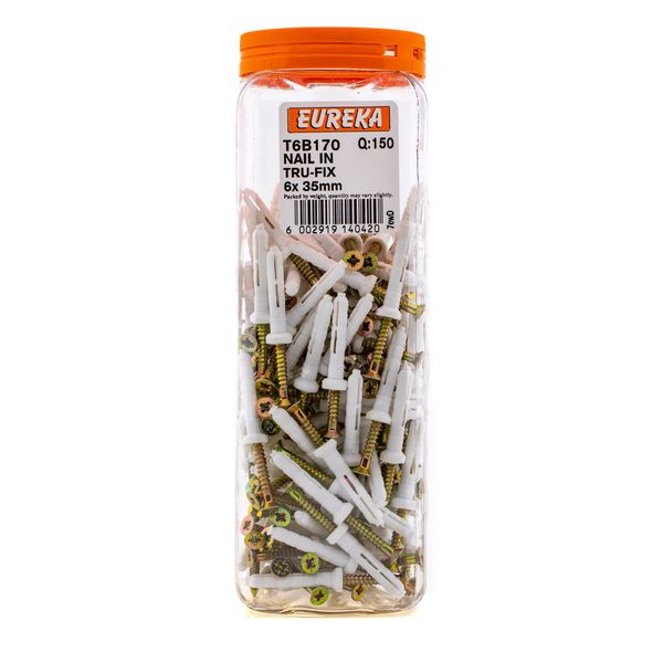 EUREKA Nail-In Anchor Tru-Fix 6 x 35mm Q:150 T6B170