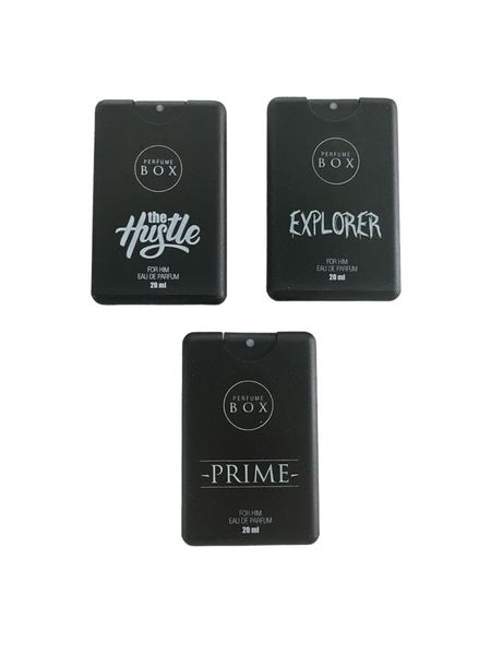 Perfume Box Combo Set Of The Hustle,Explorer And Prime For Him