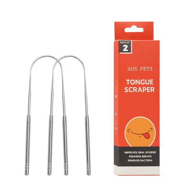 Tongue Scraper Reduce Bad Breath Tongue Cleaner for Oral Care &amp; Hygiene