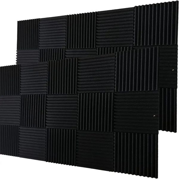 Foamagic 26pcs Soundproof Wall Panels - 2.5cm Acoustic Foam Tiles