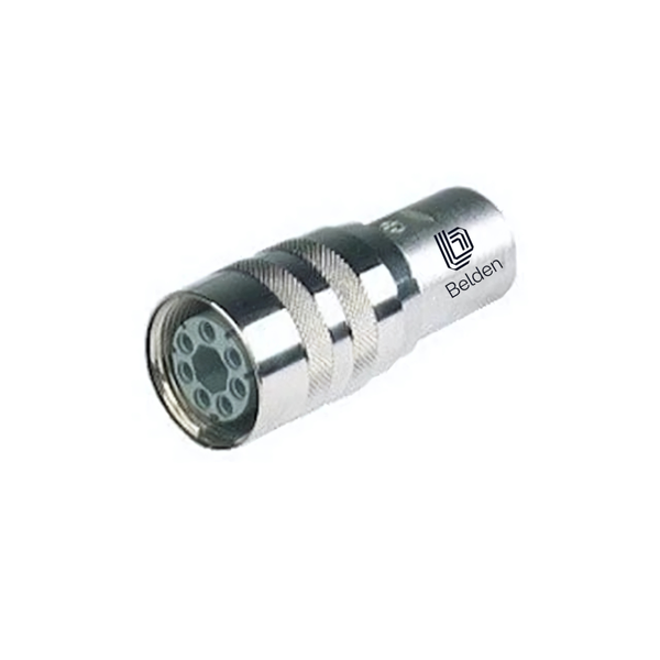N6REFS 7-Pole Female Circular Connector IP65 PG13.5 Crimp NR Series