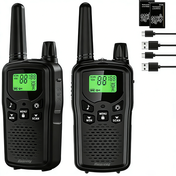 Walkie Talkies for Adults Long Range,with Noise Reduction,Rechargeable