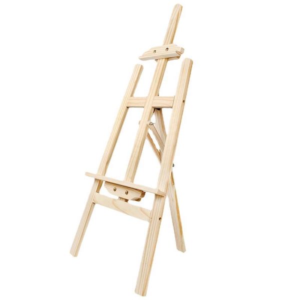 Wooden Easel Tripod Stand-90cm Adjustable for Painting Display Art Event