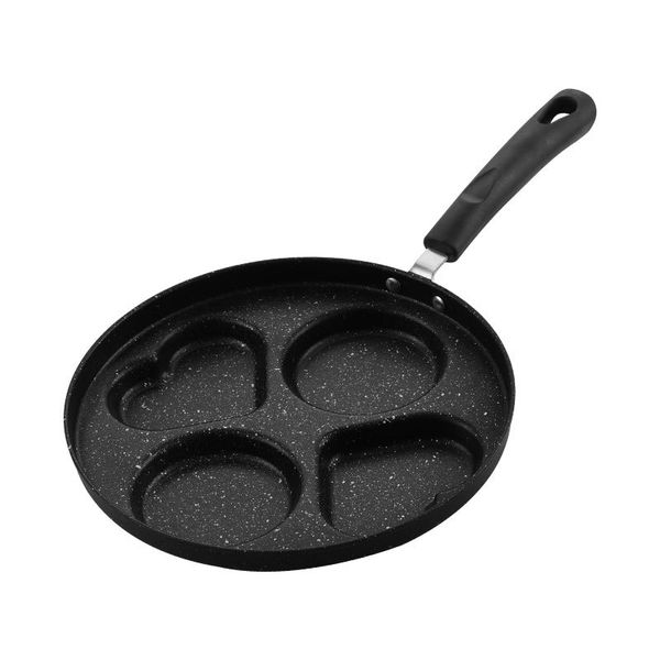4-Hole Omelette Pan, Four-Hole Non-Stick Thick Breakfast Cooking Pan