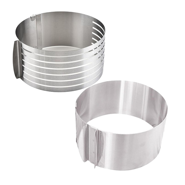 Scalable Round Cake Mould and Cake Slicer