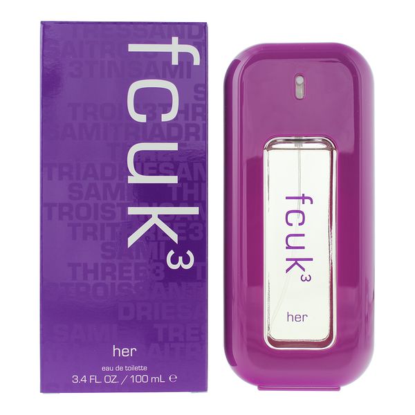 FCUK 3 Her Eau de Toilette 100ml (Parallel Import)