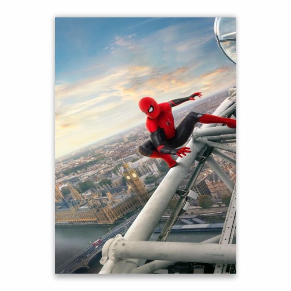 Spider-Man In London Poster - A1