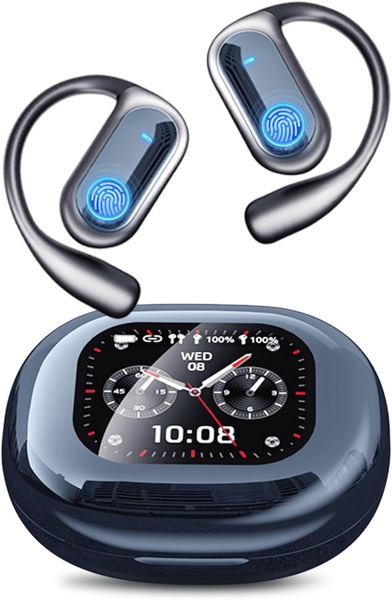 Smart Bluetooth Translation Earphones - with LCD Touch Screen
