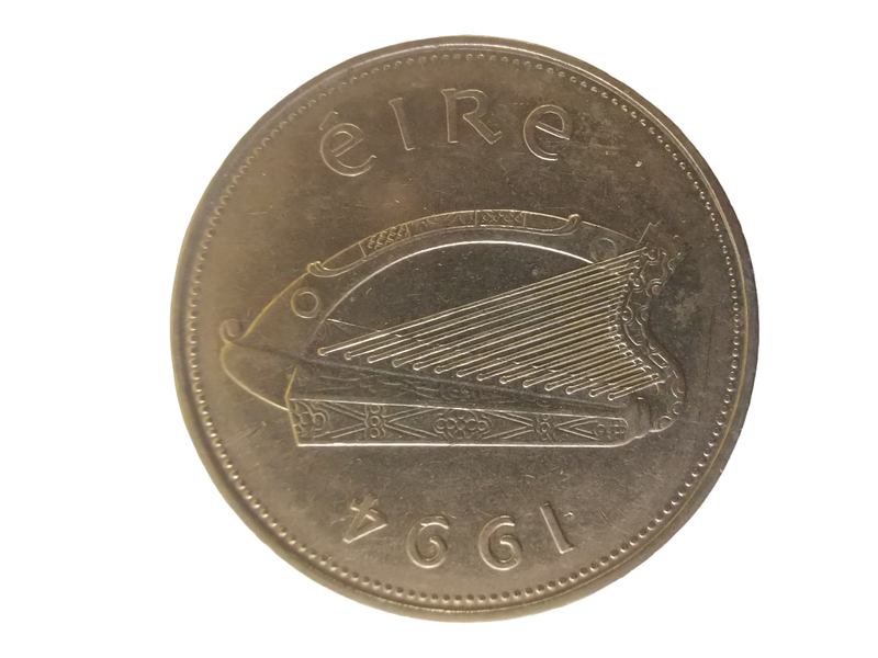 1994 Ireland 1 Punt 1 Pound Coin