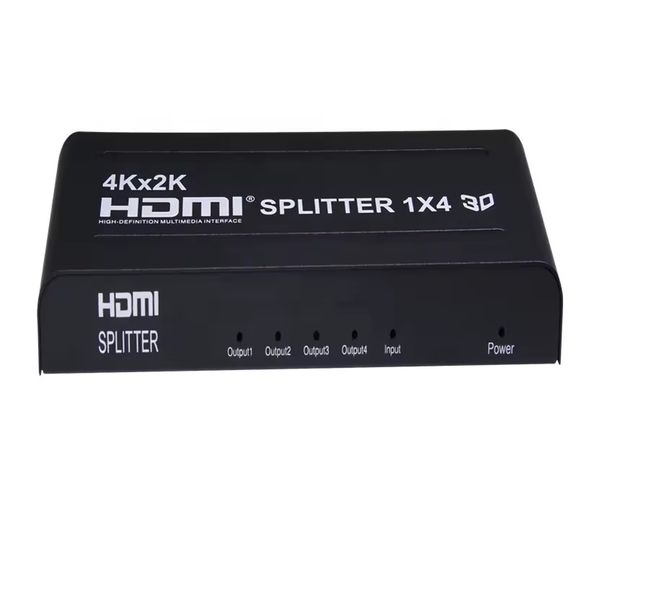 4K HDMI Splitter 1in 4 out