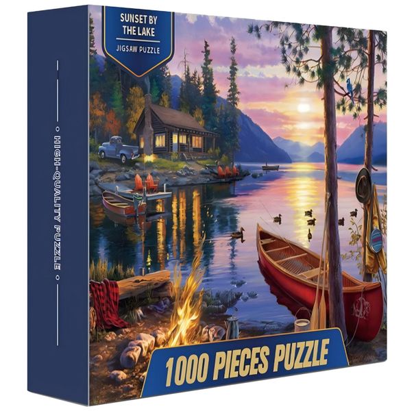 Puzzles for Adults Teenagers Sunset Fun Interactive Kids Toy - 1000 Pieces