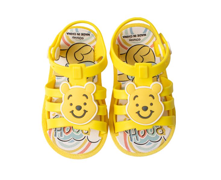 Winnie The Pooh Baby Jelly Sandals