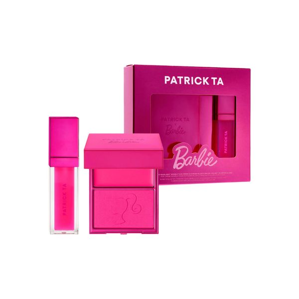 PATRICK TA Patrick Ta x Barbie Blush Duo and Lip Plumper Set