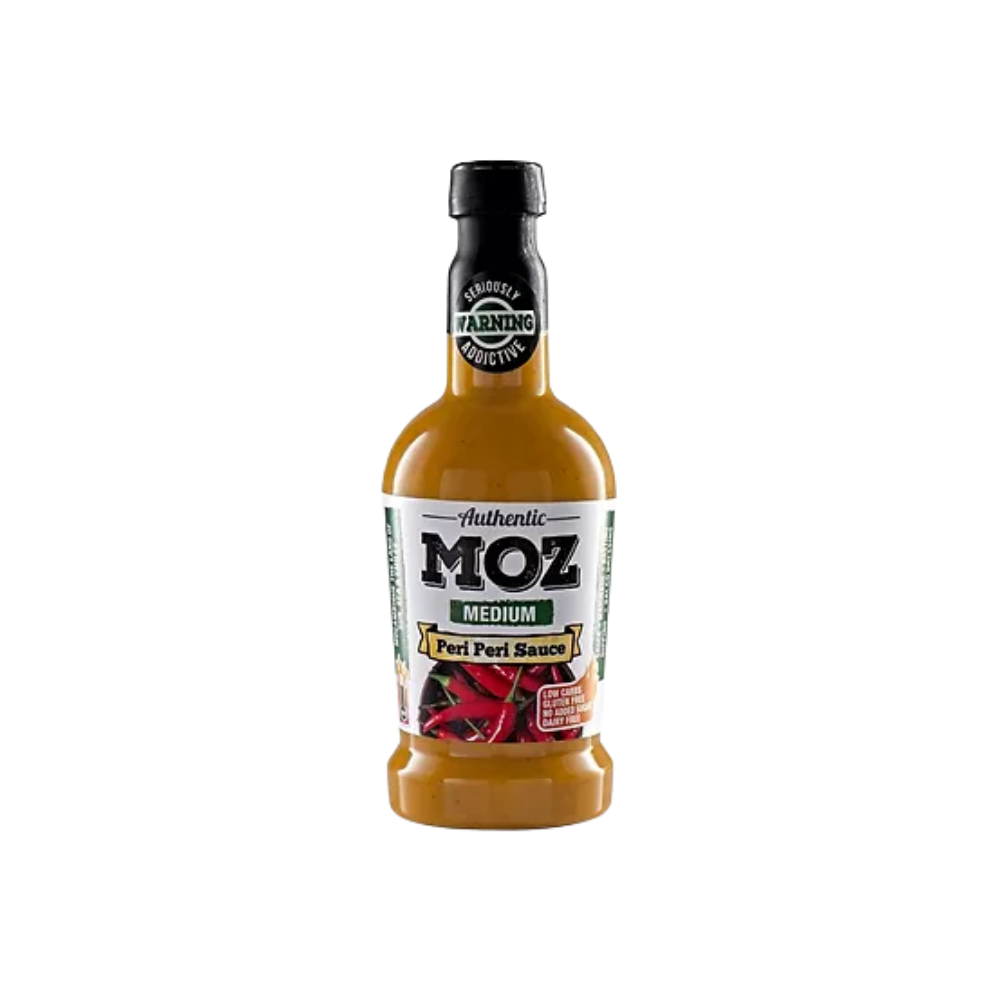Moz Peri Peri Sauce Medium Condiments And Sauce 12 x 500 ml