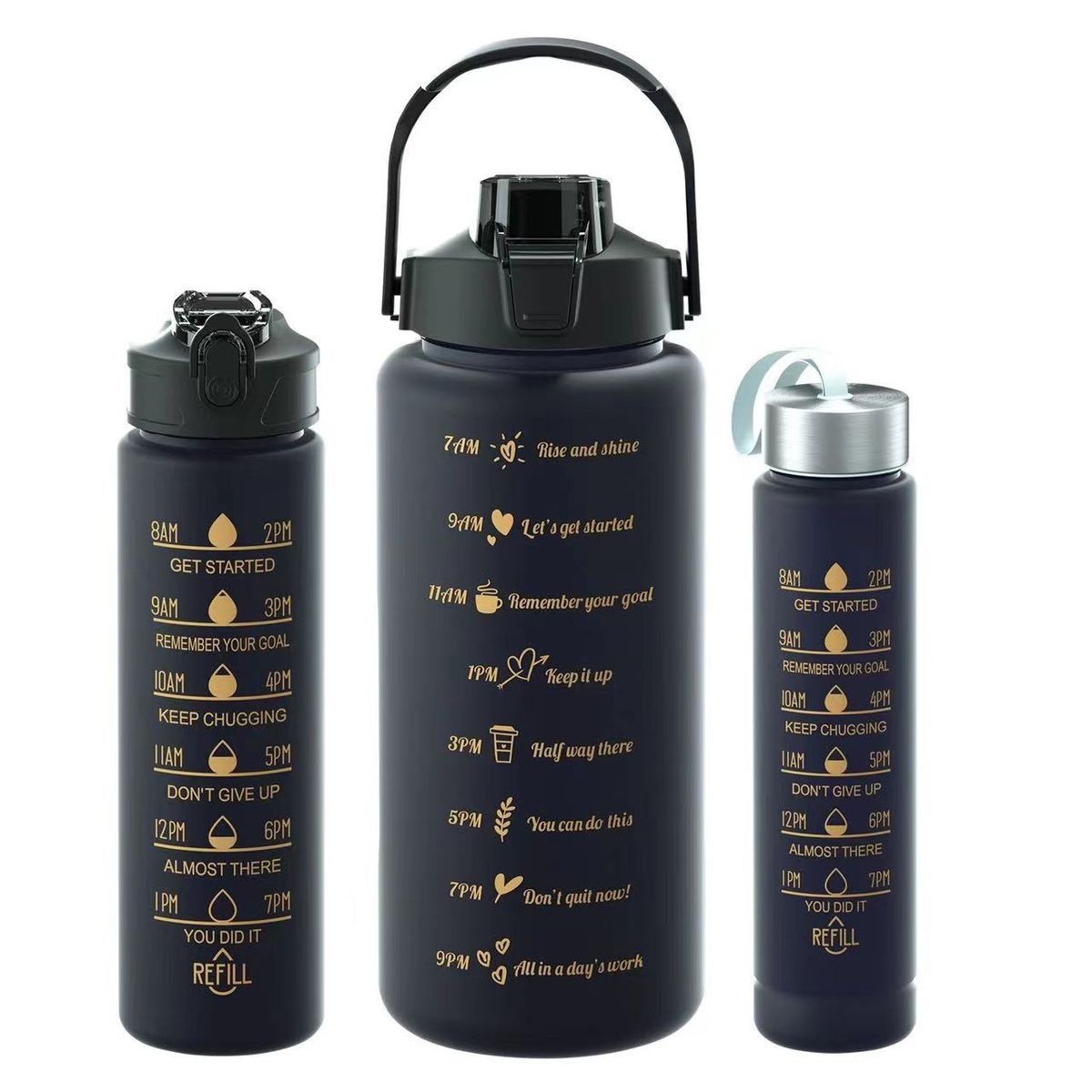 Sports Water Bottle 1L, BPA Non-Toxic Plastic Drinking Bottle, Leakproof Design - Foto 12