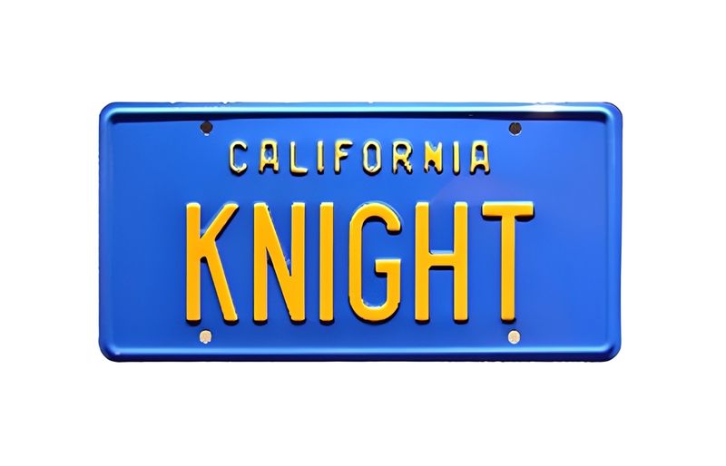 Knight Rider - Retro Style Metal Plate Sign for Bar Pub Wall Decor