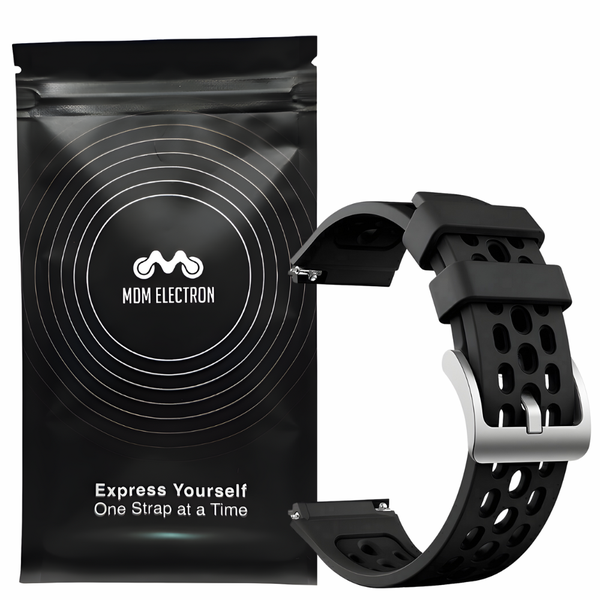 Silicone Sport Strap Compatible with Huawei GT 2E-Black