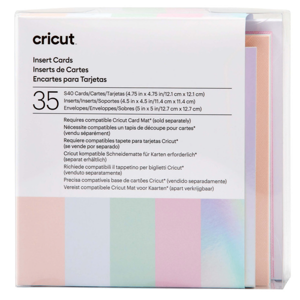 Cricut Insert Cards Princess S40 12.1 Cm X 12.1 Cm 35 Pack