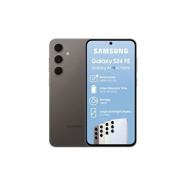 Samsung Galaxy S24 FE 5G Graphite (Certified Pre-Owned)