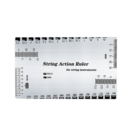 Guitar Action Gauge Ruler, String Height Gauge for Guitar Image
