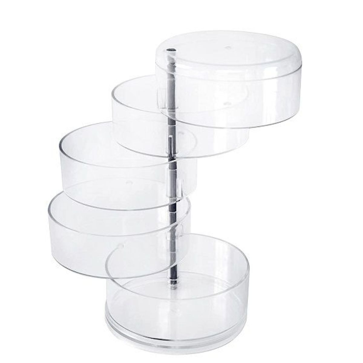 5Tier Rotating Jewelry Storage Box Acrylic Shop Today. Get it