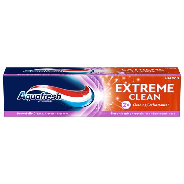 Aquafresh Extreme Clean Toothpaste With Micro-Crystals 75ml