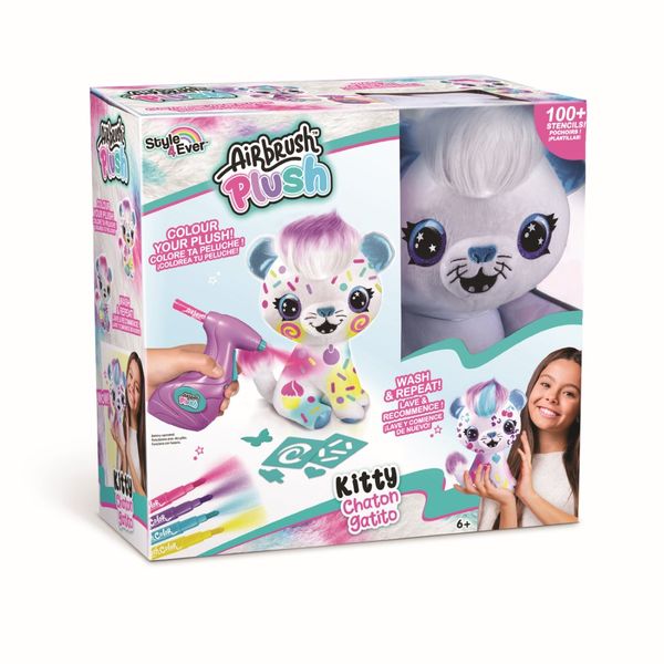 Style 4 Ever Airbrush Plush - Kitty