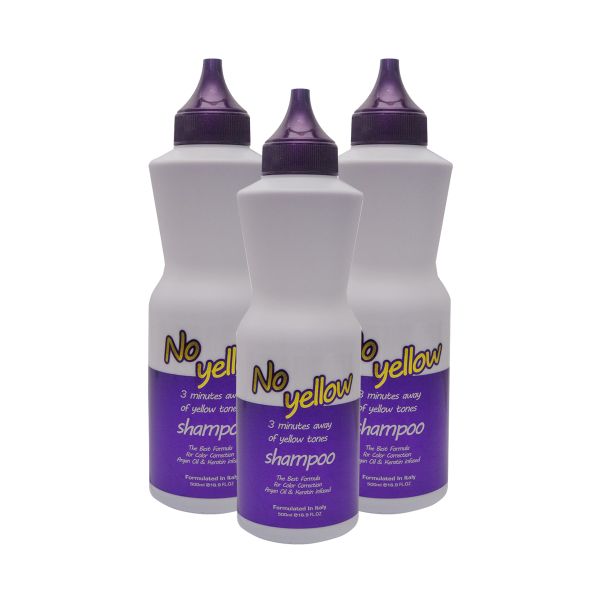 No Yellow Shampoo (500ml) 3 Pack