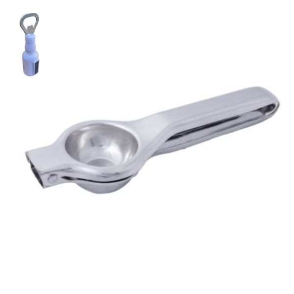 Lemon Squeezer Stainless Steel with Bottle Opener