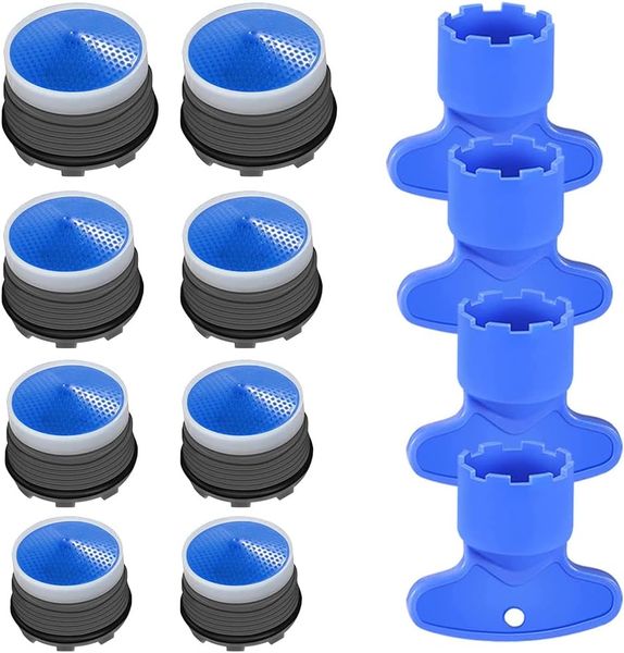 8 Sets Of Ultra-Low Flow Self-Contained Aerators For Filtration