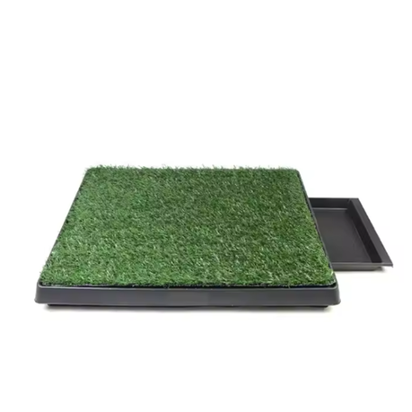 TopikaPet - Dog Grass Pad with Tray and Collection Bin, Training Pee Mat Image