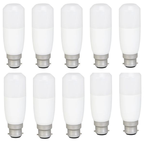 10 Pack - LED Stick Light 9w Bulb B22
