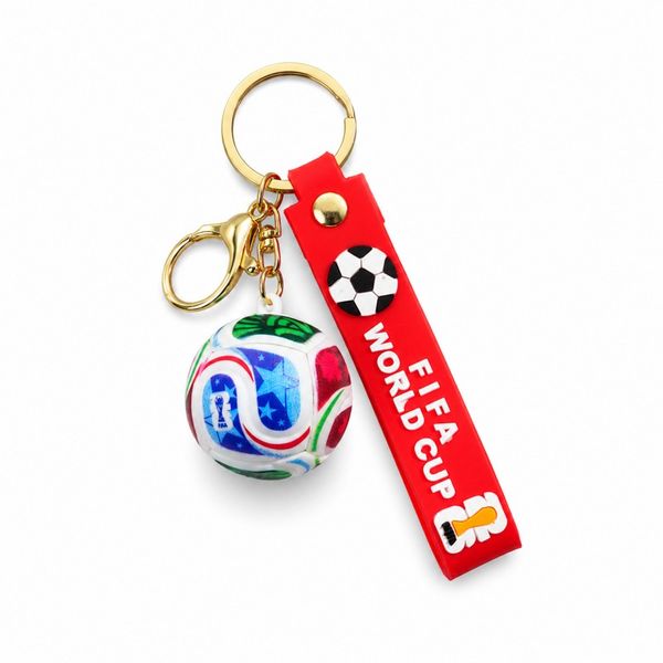 2026 US-Canada-Mexico World Cup Soccer Keychain