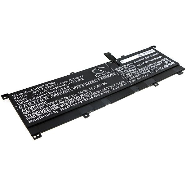 DELL Precision 5530 2-in-1;XPS 15 2-in-1/ 9575 i7-8705G replacement battery