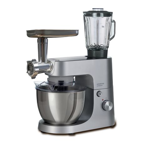 Kenwood - HomeBake Stand Mixer + Mincer & Blender 1000W - KHH01.220SI Image