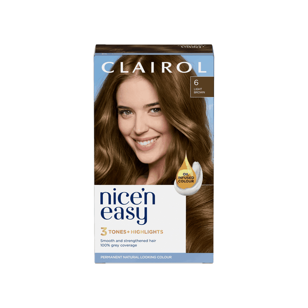 Nice 'n Easy Permanent Hair Colour Cr me - Light Brown 6