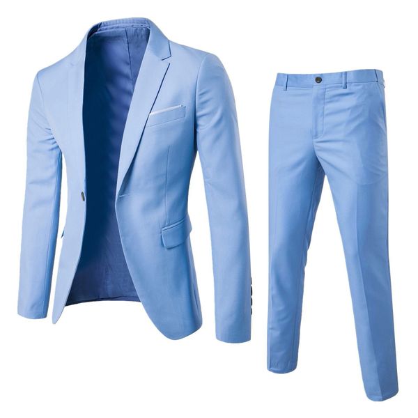 Men's Two-Piece Suit Business Suit