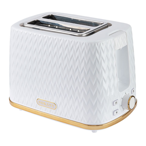 Sokany 2 Slice Stainless Steel Bread Toaster - Adjustable 7 Shade Settings