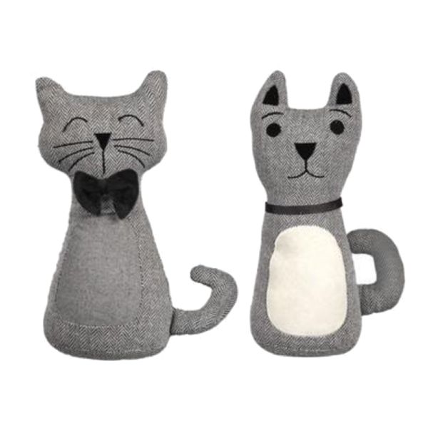 Home DIY Sand Filled Cat / Dog Door Stop Set of 2 (30cm)