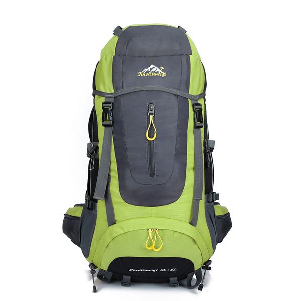 Garmanna 70L Mountain Camping Hiking Bag Backpack - Green