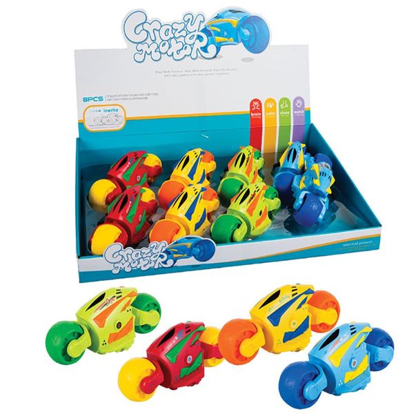 Bulk Pack x 8 Toy Friction Motorbike - 15cm