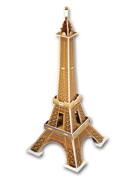 Cubic Fun - Eiffel Tower - France - 20 Piece 3D Puzzle