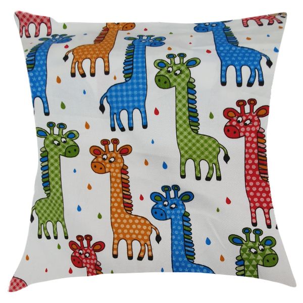 Giraffes Pillow/Scatter Cushion - 50x50cm (cover only)
