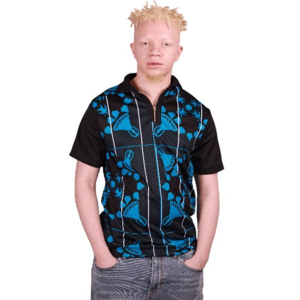 Tribe Afrique Sotho Hut African Golf Shirt