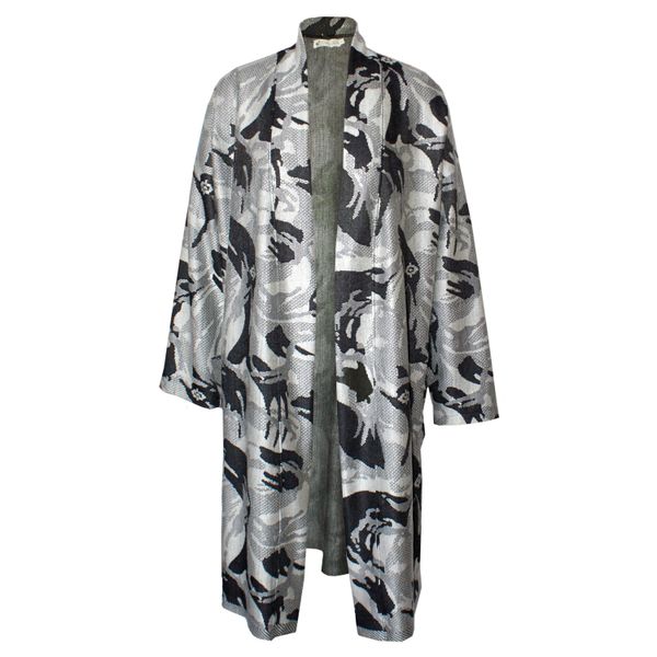 Nucleus Otherway Knit Coat in Jaquard