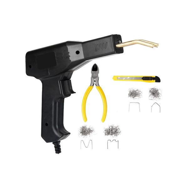 30W Handheld Hot Gun Stapler Plastic Welding Repair Tool Set